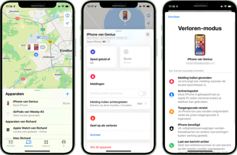 zoek mijn iphone